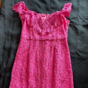 Mystic  Los Angeles Lace Mini Dress